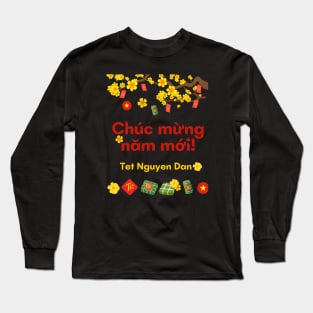 Vietnamese New Year Long Sleeve T-Shirt